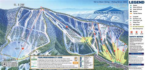 Dodge ridge ski area - Dodge Ridge, your all mountain winter sports area with downhill skiing, snowboarding, cross-country skiing & snowshoeing. Located on 862 acres, with 67 runs, 12 lifts, 1600 vertical feet, 3 dining ...